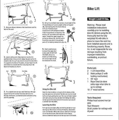 Cargo Box Ceiling Hoist – Garage Pulley Lift System - Image 5