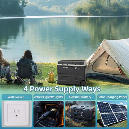 12 Car Refrigerator, 53Quart Dual Zone 12V Car Fridge Portable Freezer - Image 7