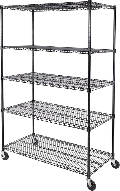 Seville Classics UltraDurable Heavy Duty NSF Solid Steel Wire Rack Storage Unit by SevilleClassics
