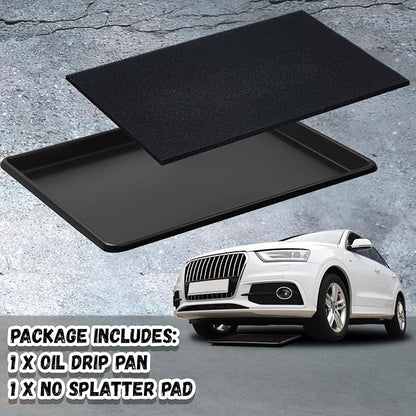 Uiifan 1 Set 27'' x 20''x 1.4'' Oil Drain Drip Pan - Image 4