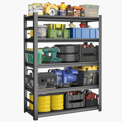 78"H Garage Shelving Heavy Duty Shelving Units, 3500LBS Large Capacity by ErgoNova