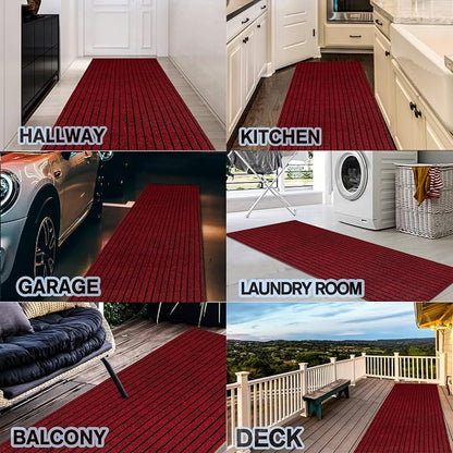 Custom Size Backed Non-Slip Area Rugs Runner, Easy Clean, Waterproof Runner - Image 6
