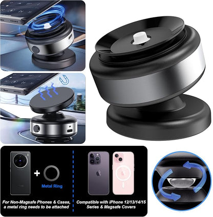 Fostex Vacuum Magnetic Phone Holder Magnet, 360 Adjustable Rotatable Magnetic - Image 4