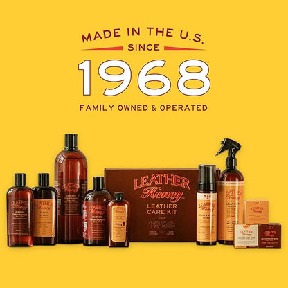 Leather Honey Leather Cleaner: Non-Toxic Leather Care Made in the USA Since - Image 4