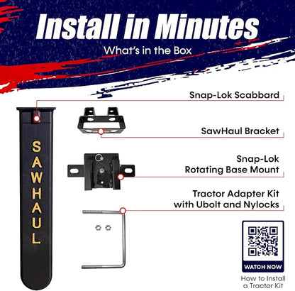 SawHaul Snap-Lok Universal Chainsaw Carrier Kit - Image 6