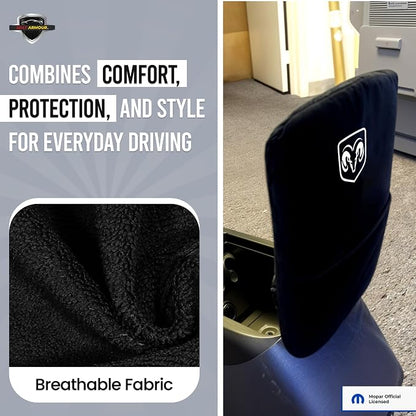 Premium Console Armrest Cover for Ram – Soft, Machine Washable Console Lid - Image 2