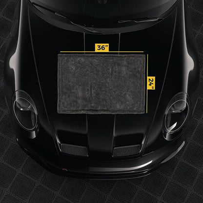 The Giant Giant 24"x36" Car Drying Towel – Ultra Absorbent 1200 GSM Twisted - Image 6