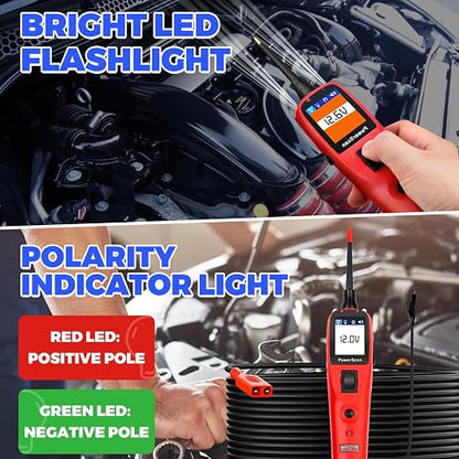 Autel PowerScan PS100 Circuit Tester, 12V 24V Automotive Electrical Tester - Image 7