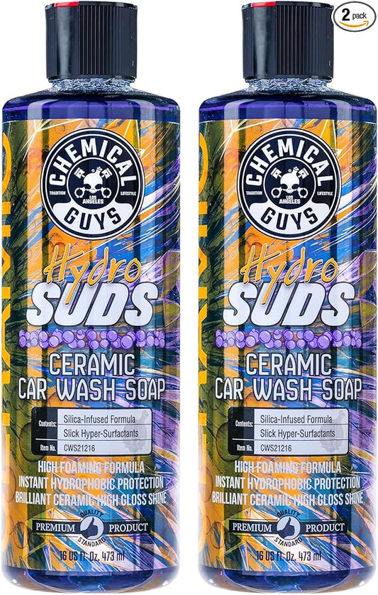 Chemical Guys CWS2121602 HydroSuds Ceramic SiO2 Shine High Foaming Car Wash Soap by ChemicalGuys