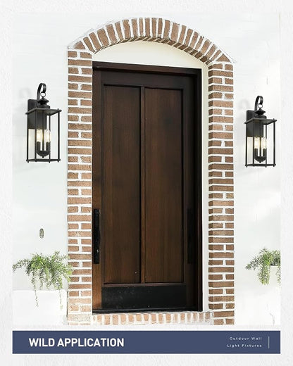 kudos Porch Lights, 18.1 inch Large Outdoor Wall Light, E12 Sockets, Anti-Rust - Image 5