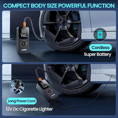 Tire Inflator Portable Air Compressor-Air Pump 20000mAh & 150PSI Cordless - Image 7