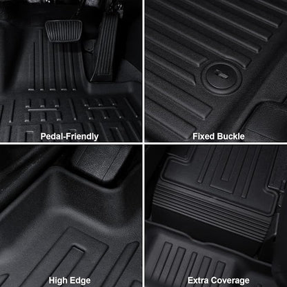 Floor Mats for Kia Telluride 2020-2024 2025 7-seat/8-seat Trunk Mat - Image 3