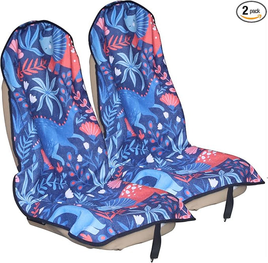 Car Seat Cover Protector Front Seats, by LoyaGour