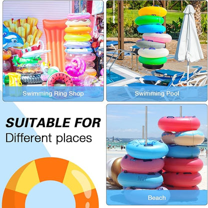 Pool Float Storage Rack 13 x 78 Inch Pool Float Holder Stainless Steel - Image 6