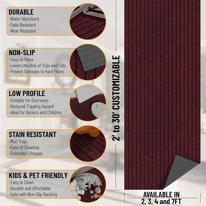 Ottomanson 2'7" x 10' Hallway Runner - Image 3