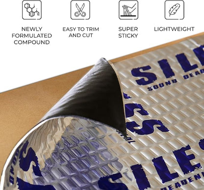 Siless 50 mil 26 sqft Car Sound Deadening mat - Image 4