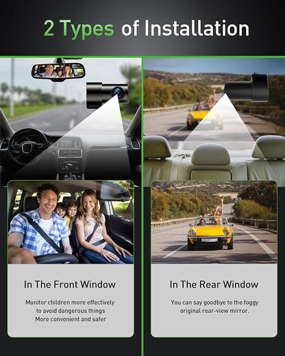 Dash Cam Front and Rear, 4K+1080P WiFi Dual Dash Camera - Image 7