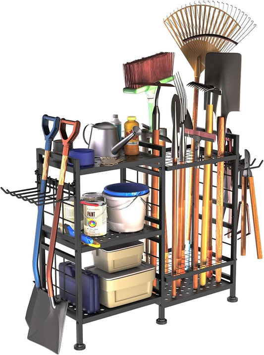 GIOTORENT 6 Tier Garden Tool Organizer, Garage Storage and Organization by GIOTORENT