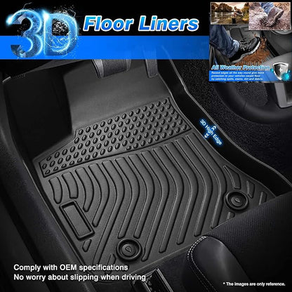 Cartist Custom Fit for Floor Mats 2015-2022 Chevy Colorado Crew Cab/GMC Canyon - Image 2