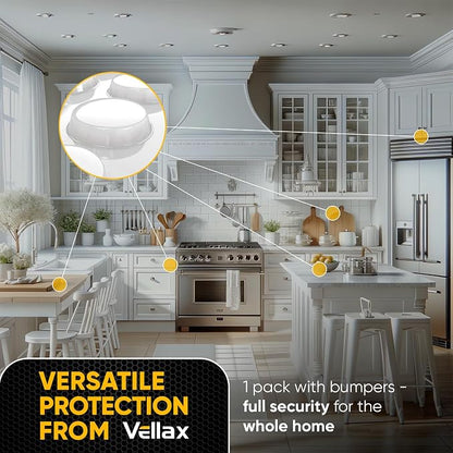 25 Clear Cabinet Door Bumpers - Image 9