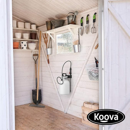 Koova Garden Pump Sprayer Holder | Wall Mounted Garden Tool Garage Organizer - Image 5