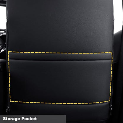 LUCKYMAN CLUB 2 Front Tacoma Seat Covers Custom Fit 2016-2023 Tacoma Crew Cab - Image 5