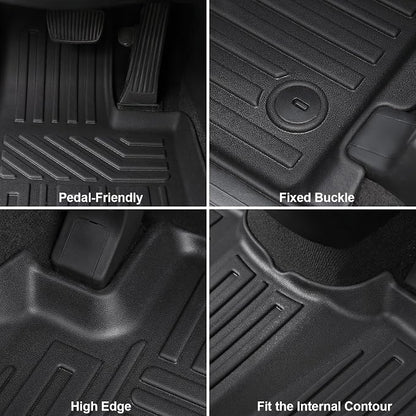 GALVAGNIATE Floor Mats for 2020-2024 2025 Hyundai Palisade 7-seat/8-seat Trunk - Image 4