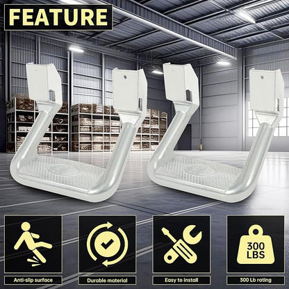 KUAFU Pair Aluminum Universal Side Step Compatible - Image 4