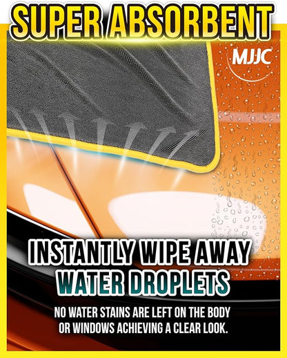 MJJC Pro Dryer Plush Silk Microfiber Drying Towel) Cars - Image 3