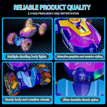 Gesture Sensing RC Stunt Car, Remote Control Car Toys - Image 3