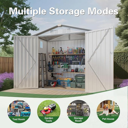 6X3.5 FT Outdoor Storage Shed - Image 7