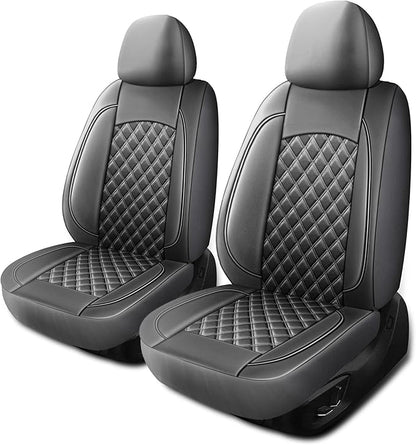 Leather Car Seat Covers, Breathable and Waterproof Napa Leather Automotive Seat by HChengkikz