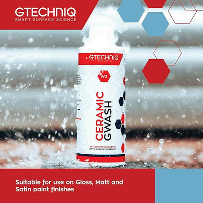 Gtechniq Car Shampoo. 2-in-1 Ceramic GWash and Hydrophobic Coating - Image 5