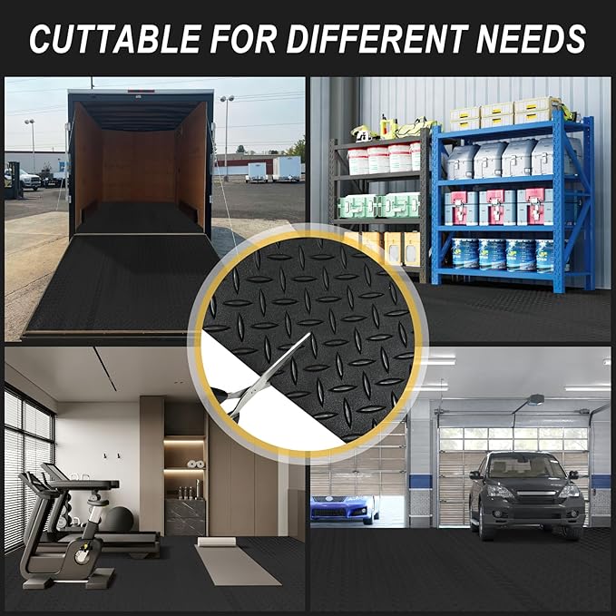 7.5x20 FT Garage Floor Mat, 2.8mm Thickened Flooring Roll - Image 7