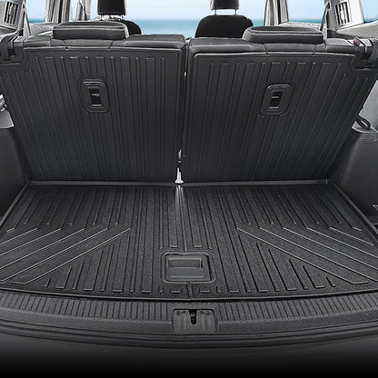 Floor Mats for 2018-2024 2025 Volkswagen VW Atlas 7 Seats, All Weather TPE - Image 6