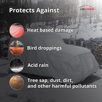 Car Covers Weatherproof Max Car Cover & Warranty Compatible - Image 2