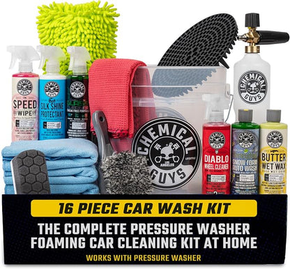 Chemical Guys HOL169 16-Piece Arsenal Builder Car Wash Kit by ChemicalGuys
