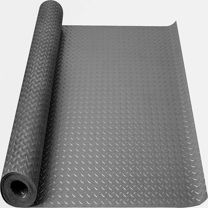 Boshen 7.5Ft x 17Ft Garage Floor Mat 2.5mm Thickened Rubber Flooring Roll by Boshen