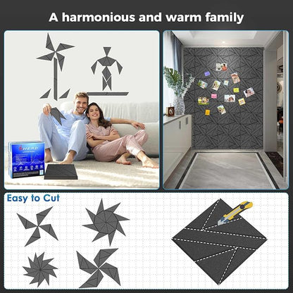 【10 Pack】Acoustic Panels Self-Adhesive - Image 3