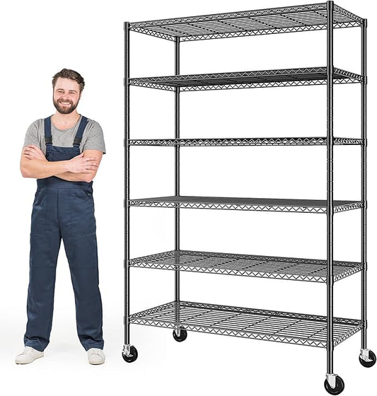 82" H X45 W X18 D Storage Shelves by Romorgniz