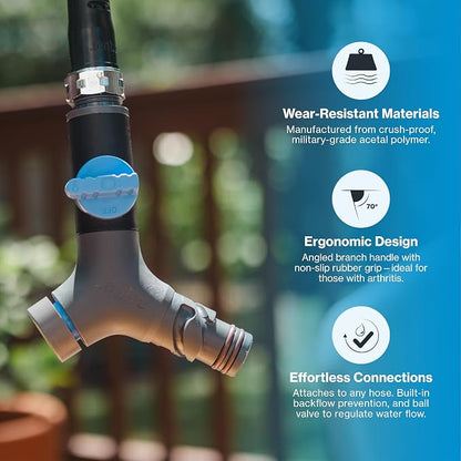 Aquor Comfort Grip VB Hose Connector – Garden Hose Connector - Image 3
