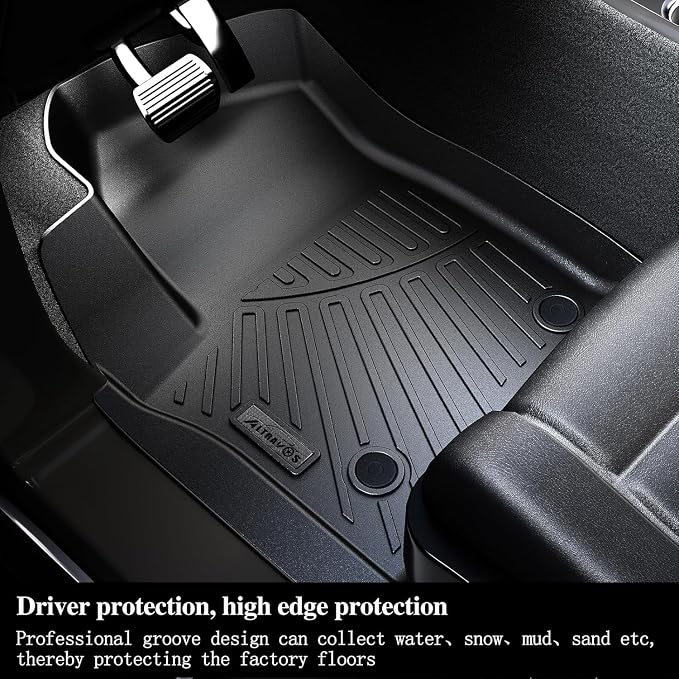 Floor Mat for 2025 Nissan Armada Only Suit for 7 Seats, TPE All Weather - Image 4