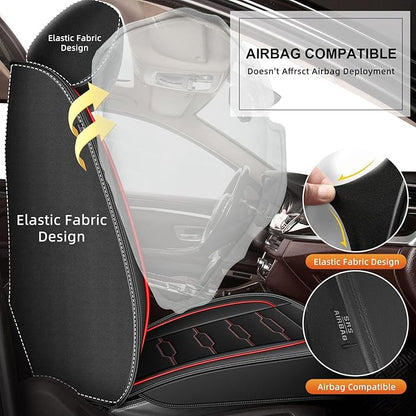 Seat Covers Fit for Honda Ridgeline 2006-2024 2025: Crew Cab 5 Seats Car Seat - Image 4