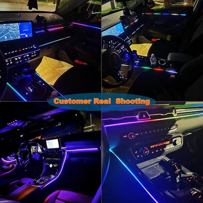 Car LED Strip Lights, Interior Acrylic LED Lights - Image 6
