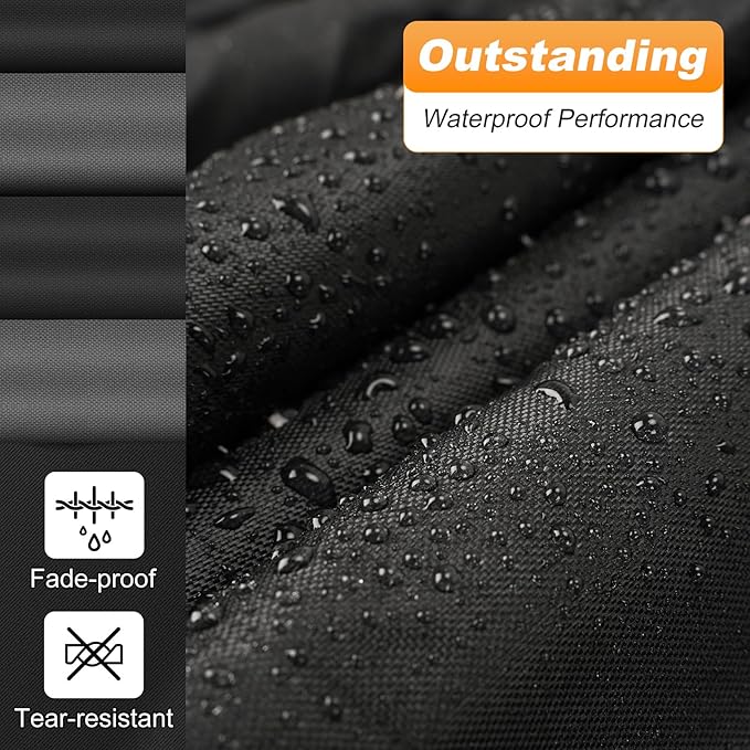 QUNSUNUS Waterproof Car Cover for Oldsmobile 88 1949-1958/1986-1999, Outdoor - Image 5