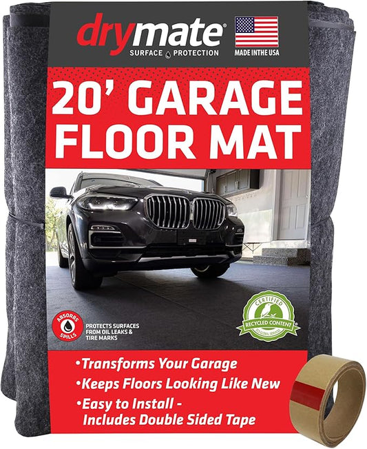 Drymate Garage Floor Mat, Protects Surfaces, Transforms Garage, Waterproof by Drymate