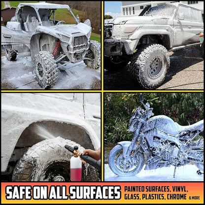 Foam Boost Off-Road & ATV Wash Soap – Heavy Duty pH-Balanced Car Wash - Image 4