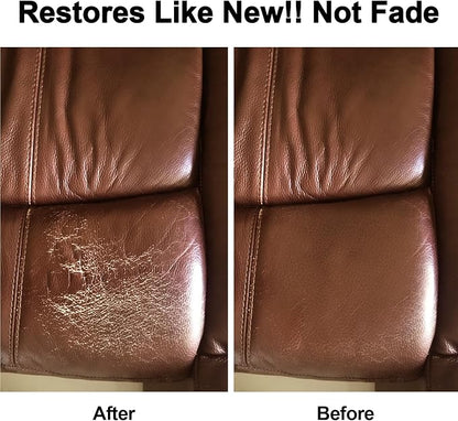 Leather Recoloring Balm, Leather Color Restorer Conditioner, Leather Restorer - Image 4