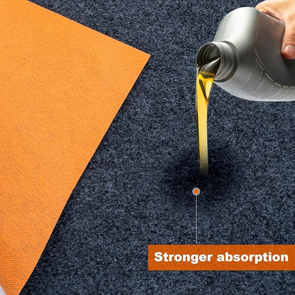64 X 32 Inch Heavy Duty Oil Spill Mat, 6.5mm Thickened Garage Floor Mat - Image 5