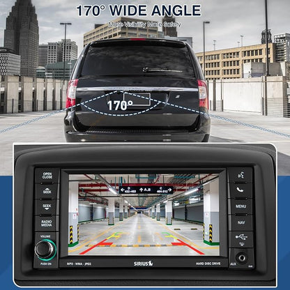 Rear View Backup Camera Fit for Chrysler Town & Country 2011-2016, fit for - Image 4